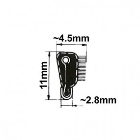 Fensterdichtung H. 11mm innen