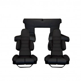 Coiffes de sièges avant/banquette arrière avec coussins simili pour Alpine A310 V6 (3 coloris)