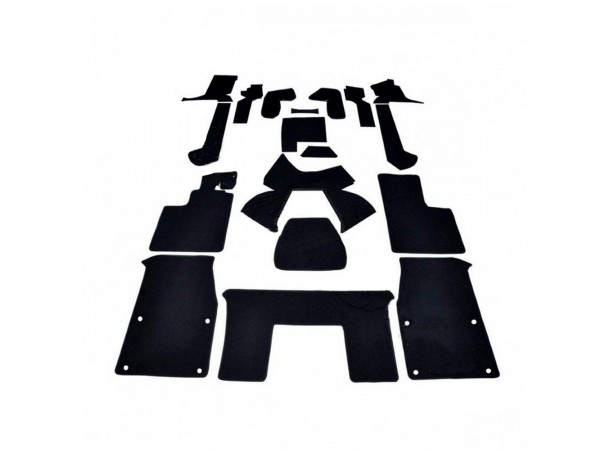 Kit moquette en velours pour Alpine A310 V6 (18 pièces)