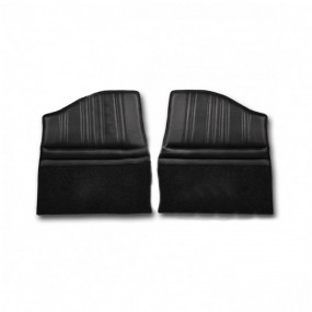 Assises de sièges arrière en simili noir pour Alpine A110 (1300/1600S)