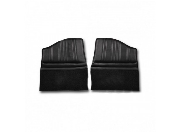 Assises de sièges arrière en simili noir pour Alpine A110 (1300/1600S)