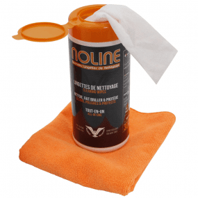 Kit lavage sans eau NOLINE® 30  - 30 lingettes + microfibre