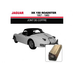 Vedação do porta-malas para conversíveis Jaguar XK 150 Roadster