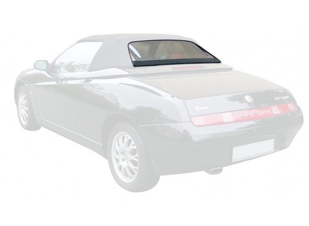 Alfa Romeo GTV Spider convertible rear window in Stayfast Alpaca