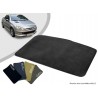 Tapis coffre sur-mesure Peugeot 206 CC aiguilletée surjetée