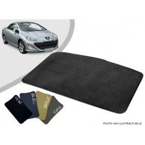 Alfombrilla de maletero a medida Peugeot 308 CC alfombra perforada con aguja superpuesta
