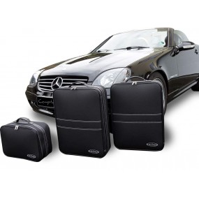 Kofferset op maat (bagage) cabriolet Mercedes SLK R170
