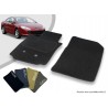 Tapis auto avant sur-mesure Peugeot 407 Coupé moquette aiguilletée surjetée