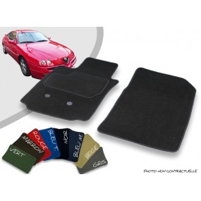 Maßgeschneiderte Autofußmatten für Alfa Romeo GTV coupe kaschierten Velours