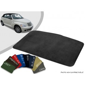 Tapis coffre sur-mesure Chrysler PT Cruiser velours bordé