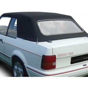 Soft top Ford Escort Mk3 - Mk4 convertible in canvas +