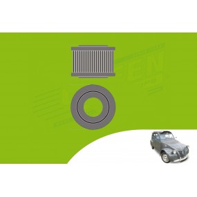 Filtro de aire de alto rendimiento GREEN FILTER EUROPE Citroen 2CV cabriolet