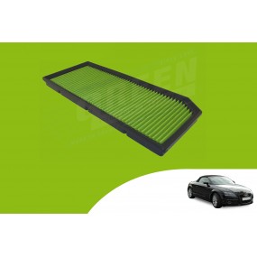 GREEN FILTER EUROPE descapotável filtro de ar de alto desempenho Audi TT 8J