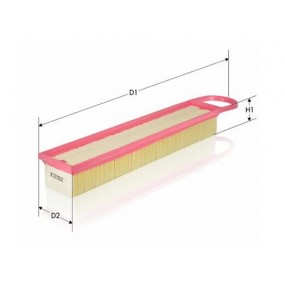 Filtro de aire plano Universal Mini R57 cabriolet