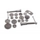Mallette 18 pièces repousse piston avec adaptateurs multi marques - ToolAtelier®
