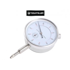 Reloj comparador graduado 0-10 mm con varilla deslizante "bola" - ToolAtelier®