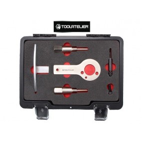 Maleta de ferramentas de cronometragem para motores Fiat Alfa e Lancia 1.6 - 1.9 - 2.0 e 2.4L JTD - ToolAtelier®