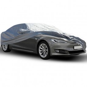 Custom-made Tesla Model S Softbond+ car cover - mixed use