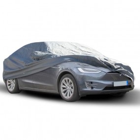 Custom-made Tesla Model X Softbond+ car cover - mixed use
