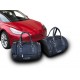 Tailor-made leather luggage for the Tesla Model 3 front trunk after 2017
