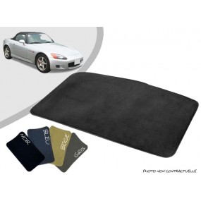 Tapis coffre sur-mesure Honda S2000 99-01 moquette aiguilletée surjetée