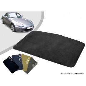 Tapis coffre sur-mesure Honda S2000 (2002/2009) moquette aiguilletée surjetée