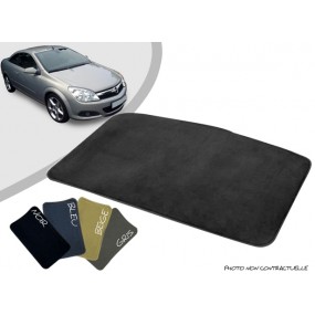 Maßgeschneiderte Kofferraummatte Opel Astra H Cabrio-Overlock-Nadelteppich