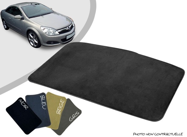 Szyty na miarę dywanik do bagażnika Opel Astra H kabriolet overlockowany igłowany dywanik