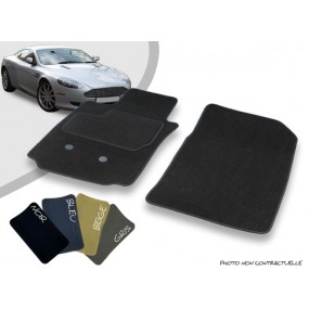 Maßgeschneiderte Autofußmatten vorne Aston Martin DB9 Coupé Overlock-Nadelteppich