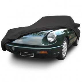 Bâche protection intérieure sur-mesure Alfa Romeo Série III Aerodinamica en Jersey Coverlux - noir