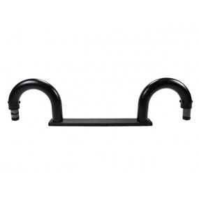 Decorative black stainless steel roll bar for BMW Z3 convertible