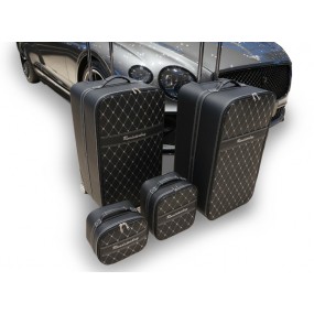 Conjunto de bagagem sob medida de 4 malas para o porta-malas do cupê Bentley GT da 2018