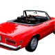 Couvre capote Alfa Romeo Série II Coda Tronca cabriolet en Alpaga Sonnenland