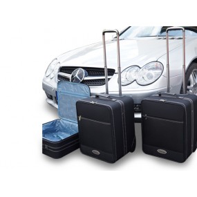 Maßgeschneiderte Kofferset (Gepäck) Mercedes SL (R230) 3-tlg