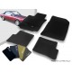 Tapis auto avant et arrière sur-mesure Bmw E30 cabriolet moquette aiguilletée surjetée