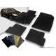 Tapis auto avant et arrière sur-mesure Citroen DS3 cabriolet moquette aiguilletée surjetée