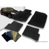 Tapis auto avant et arrière sur-mesure Citroen DS3 cabriolet moquette aiguilletée surjetée