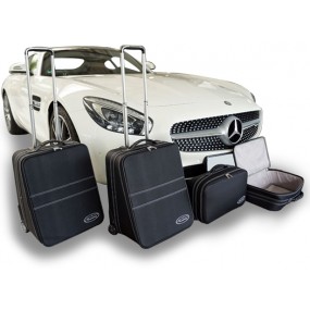 Bagagem (malas) sob medida de 4 peças para Mercedes AMG GT GTS Coupé