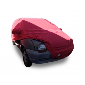 Maßgeschneiderte Renault Twingo 1 Autoschutzhülle (Autoabdeckung für Innen) aus Coverlux Jersey – rot