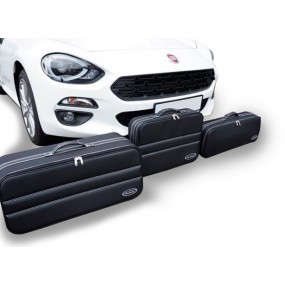 Bagagerie pour Fiat 124 Spider - Coutures argent