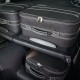 Jeu de 4 valises sur-mesure sièges arrières Porsche 911 type 992 - en cuir partiel
