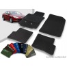 Tapis auto avant et arrière sur-mesure Peugeot 407 Coupé velours bordé