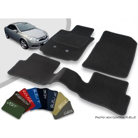 Opel Astra H Cabrio maßgeschneiderte Autofußmatten (vorne / hinten)