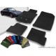 Tapis auto avant et arrière sur-mesure Porsche 997 (2 roues motrices) cabriolet velours bordé