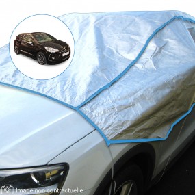 Mixed half car cover in Citroen DS3 convertible