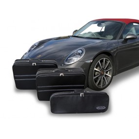 Tailor-made luggages, suitcases Porsche 991 (2012-2018) - Front trunk (with premium sound system)
