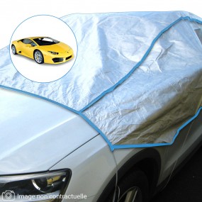 Halbe Autoschutzhülle (Halbe Autoabdeckung) aus Tyvek für Lamborghini Huracan Coupe (2014-2019)