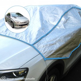 Demi-housse mixte en Tyvek Peugeot 206 CC cabriolet