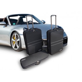 Maßgeschneiderte Kofferset (Gepäck) für den vorderen Kofferraum Porsche 992