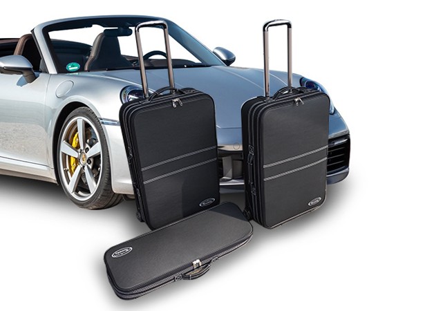 Maßgeschneidertes Gepäck für den vorderen Kofferraum des Porsche 991